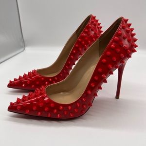 Red Spike Heels- Red Bottoms- Brand New